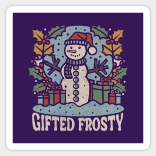 Gifted Frosty Sticker